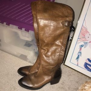 Brown Vince Camuto boots